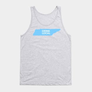 Tennessee Drink Local TN Blue Tank Top